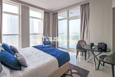 Studio for Rent in DAMAC Hills, Dubai - Golf view | Corner unit | Brand New | Furnished |