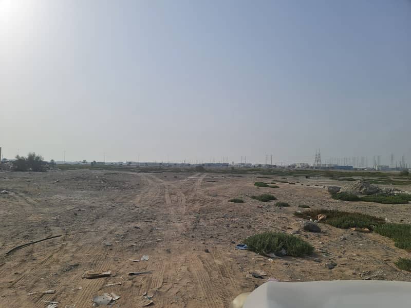 21,000 SQ FT | Industrial Land for Sale | Al Jurf Ajman |WITH POWER
