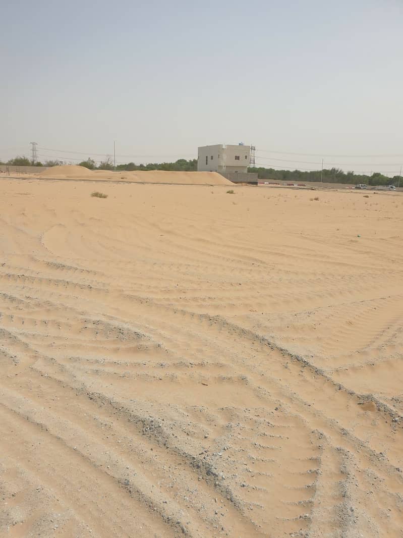 For sale residential commercial land in the Emirate of Ajman, Al Jarf area, a great location