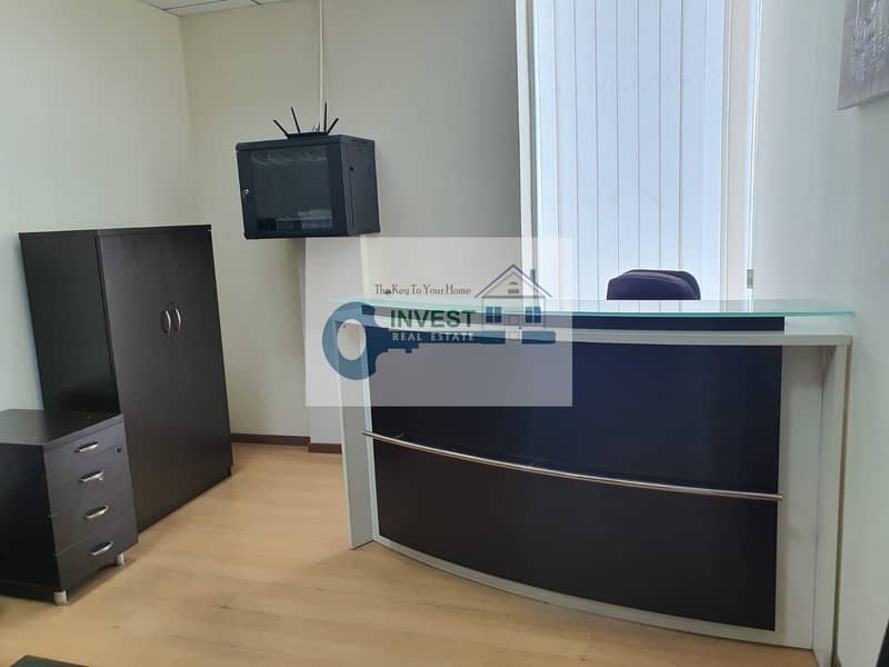 Furnished Office With Kitchen & Attached Washroom Excellent View