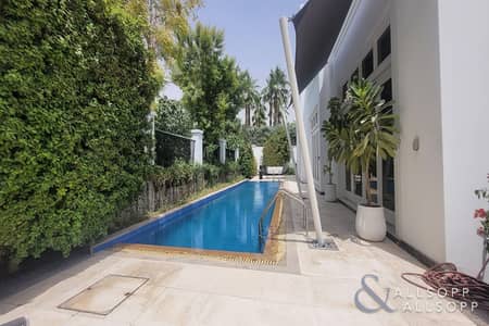 5 Bedroom Villa for Rent in Al Barari, Dubai - 5 Beds | Study | Pool | Basement Cinema