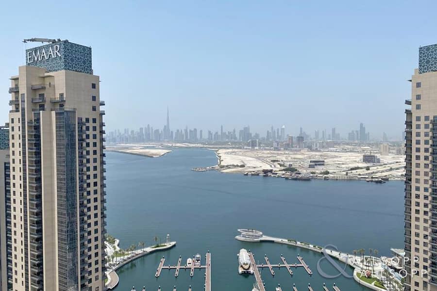 位于迪拜溪港，海港景观公寓大楼，海港景观1号大楼 2 卧室的公寓 2300000 AED - 6307139