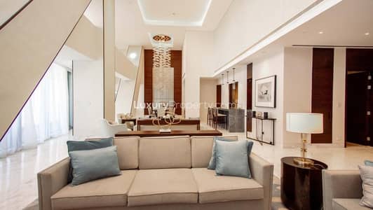 3 Bedroom Penthouse for Rent in Downtown Dubai, Dubai - Burj Khalifa Views | High Floor | Duplex Style