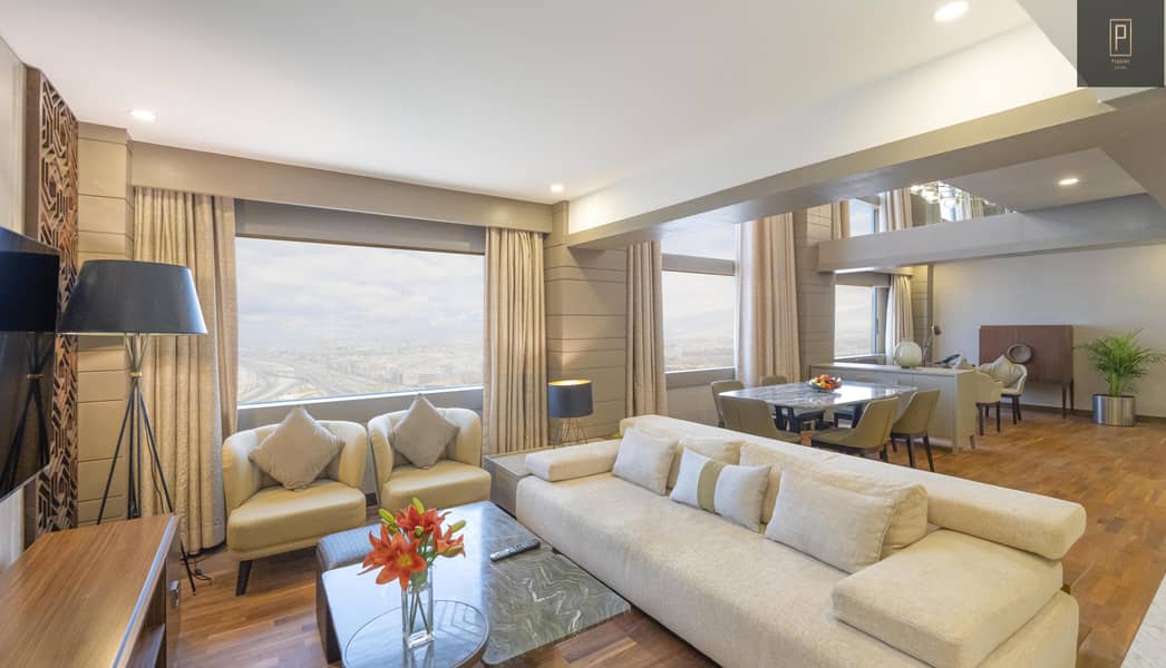 Luxury 3Bed Duplex Penthouse | Panoramic View | Service | Furnished