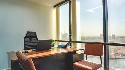 Office for Rent in Deira, Dubai - Furnished Virtual Office | Prime Location | DED Approved | | Open New License | Renew License | Labor & Bank Inspections