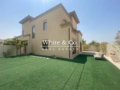 5 Bedroom Villa for Rent in Arabian Ranches 2, Dubai - Vacant | Single Row | Large Corner Plot