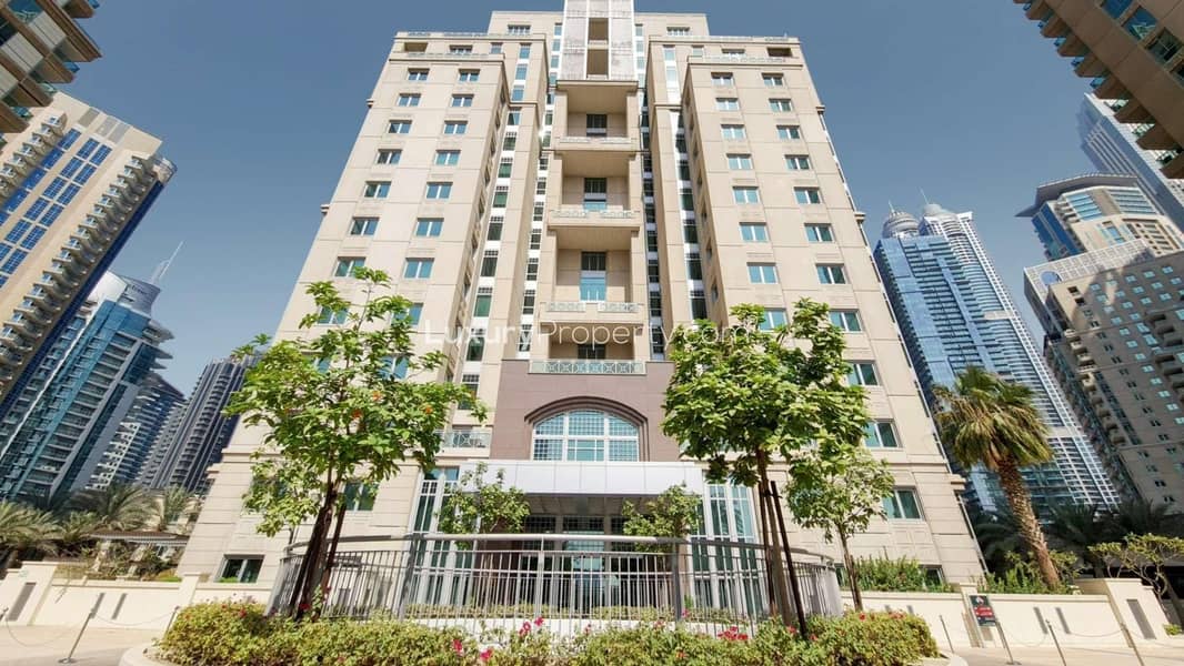 شقة في برج العنبر،أبراج مرسى دبي،دبي مارينا 2 غرف 180000 درهم - 6313820