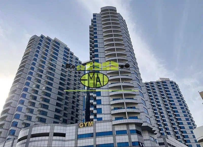 Falcon Towers | 1 Bed Hall | 2 Washrooms | Downtown Ajman