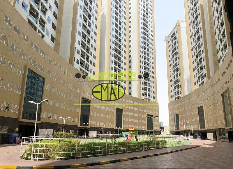 Ajman Pearl Towers |1 Bed Hall | (2 Washrooms) | near City Centre