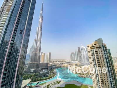3 Bedroom Flat for Sale in Downtown Dubai, Dubai - Fountain and Burj Khalifa View | Mid Floor | VOT