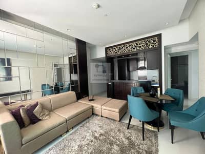 شقة 2 غرفة نوم للايجار في وسط مدينة دبي، دبي - شقة في أبر كرست وسط مدينة دبي 2 غرف 110000 درهم - 6316952