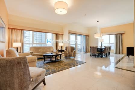 2 Bedroom Flat for Rent in Dubai Marina, Dubai - Spacious 2 beds + maid |Dubai Marina view|Serviced