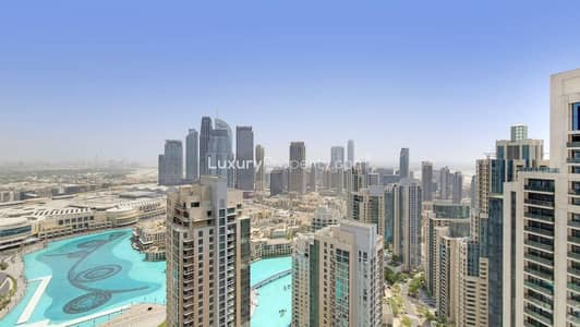2 Bedroom Flat for Rent in Downtown Dubai, Dubai - High Floor | Burj Khalifa Views | View Today