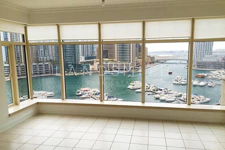 3 Bedroom Flat for Sale in Dubai Marina, Dubai - Fantastic Marina view 3BR plus Maids and Study Apt