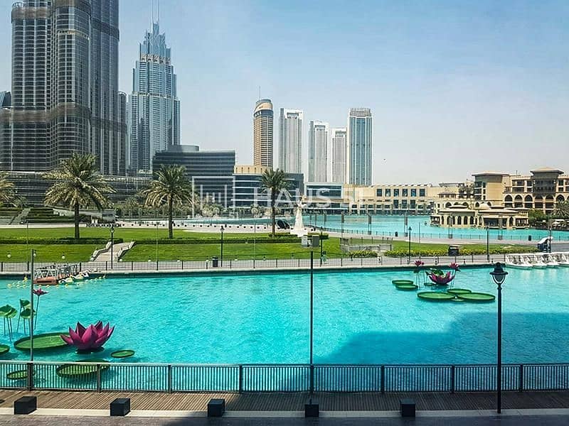 Burj Khalifa and Fountain View | Well Maintained