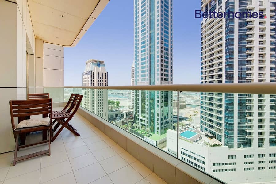 位于迪拜码头，皇家海洋塔楼 2 卧室的公寓 1800000 AED - 6318994