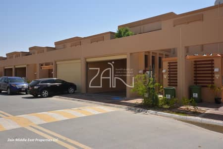 4 Bedroom Townhouse for Sale in Al Raha Golf Gardens, Abu Dhabi - Spacious Luxury Single Row Townhouse with Garden