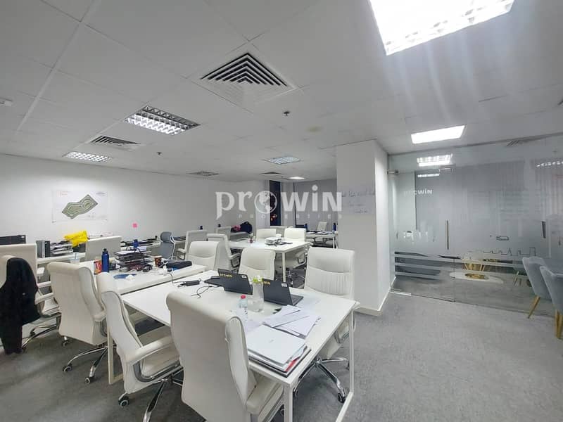 FULLY FITTED OFFICE | COMMERCIAL BUILDING |PRIVATE HUGE TERRACE | FULL GLASS VIEW|SPACIOUS | AMAZING DEAL