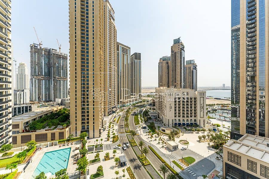 شقة في برج أفق الخور 2 أفق الخور مرسى خور دبي ذا لاجونز 3 غرف 3150000 درهم - 6236409