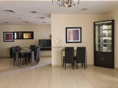 3 Bedroom Flat for Rent in Jumeirah Beach Residence (JBR), Dubai - Stunning Partial Sea View | Furnished Spacious 3BR