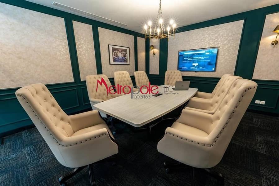 BUSSNESS CENTER  | FULLY FURNISHED | MANY OPTIONS