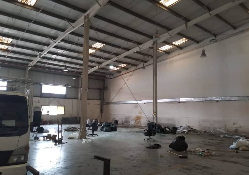 14500 sqft Warehouse with 140 Kw Electricity is available for Rent in Al Jurf Ajman