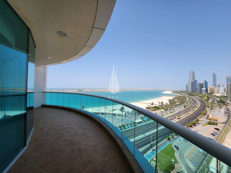 0% Commission | Luxurious 4BR + Maid Duplex | Full Sea View