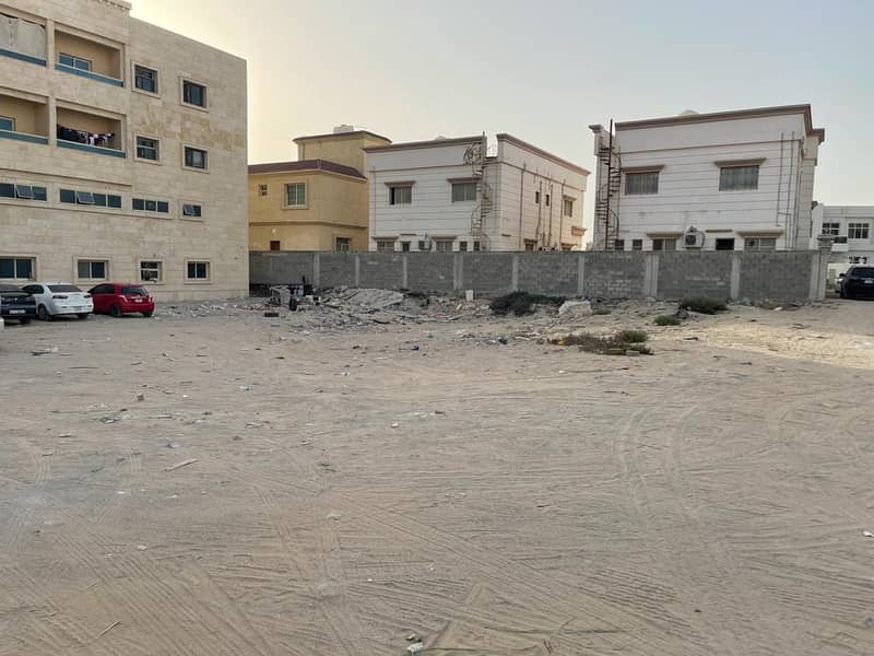 Commercial and Residential G plus 2 Sika Plot For Sale Size (9684 sqft) In Al Mowaihat - 3, Ajman