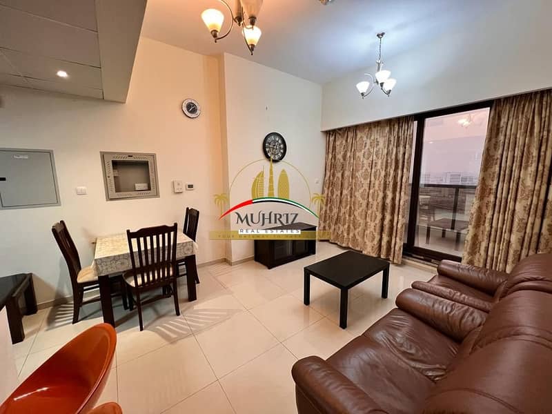Fully Furnished 1BHK Flat With Balcony For Rent sports city Elite 8