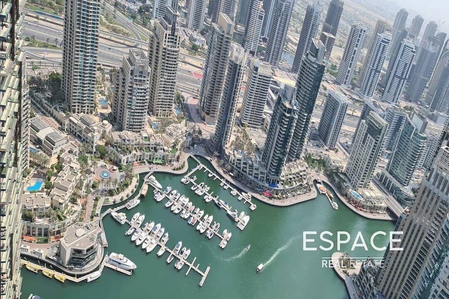 位于迪拜码头，达马克塔楼 1 卧室的公寓 140000 AED - 6323003