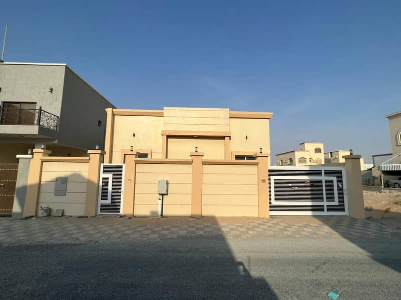GROUND FLOOR BRAND NEW VILLA FOR RENT 3 BADROOM WITH MAJLIS HALL IN AJMAN RENT 60,000/- AED YEARLY