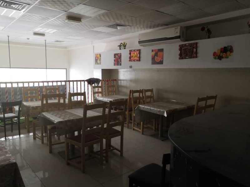 Restaurant for rent with all contents for sale