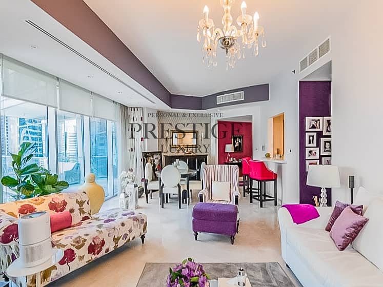 Квартира в Дубай Марина，Трайдент Гранд Резиденция, 2 cпальни, 2100000 AED - 6324863