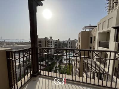 1 Bedroom Flat for Rent in Umm Suqeim, Dubai - Sean and Pool view | High Floor | Brand New