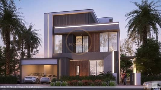 5 Bedroom Villa for Sale in Golf City, Dubai - Zen Community - Private pool and elevator - Post Handover PP