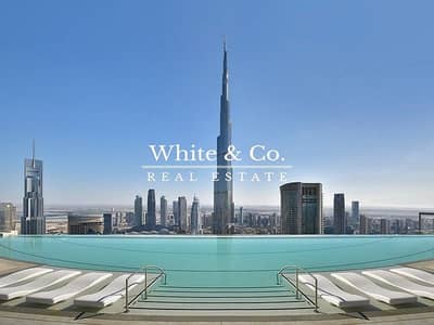 2 Bedroom Apartment for Rent in Downtown Dubai, Dubai - Burj View | Fully Serviced | Bills Included