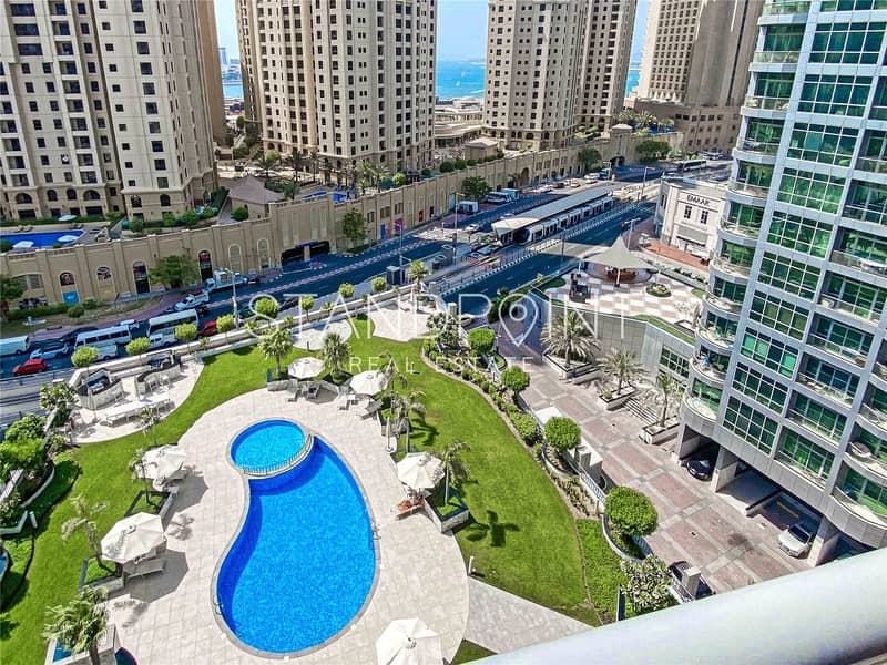 位于迪拜码头，滨海码头，滨海码头1号公寓 1 卧室的公寓 1250000 AED - 6327181