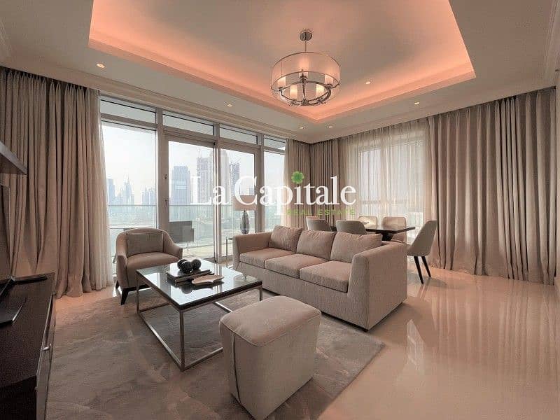 位于迪拜市中心，谦恭公寓喷泉景观综合体，谦恭喷泉景观1号大厦 2 卧室的公寓 3850000 AED - 6320842