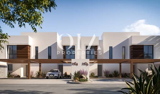 3 Bedroom Villa for Sale in Yas Island, Abu Dhabi - Big family community/Fully finishing/Single row/