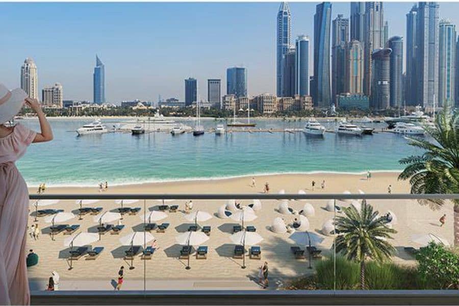 位于迪拜港，艾玛尔海滨社区，皇宫海滩公寓 3 卧室的公寓 6699990 AED - 6327482