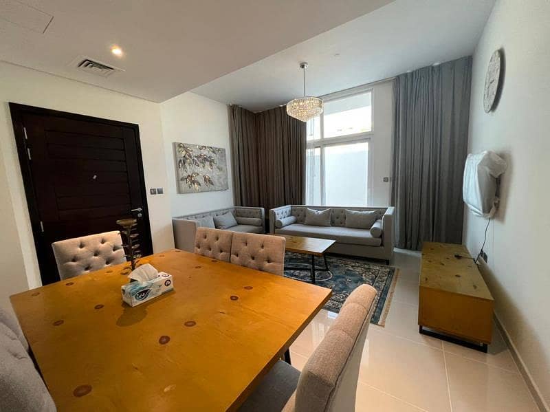 3 BEDROOM HALL +MAID-  FURNISHED BRAND NEW-CORNER