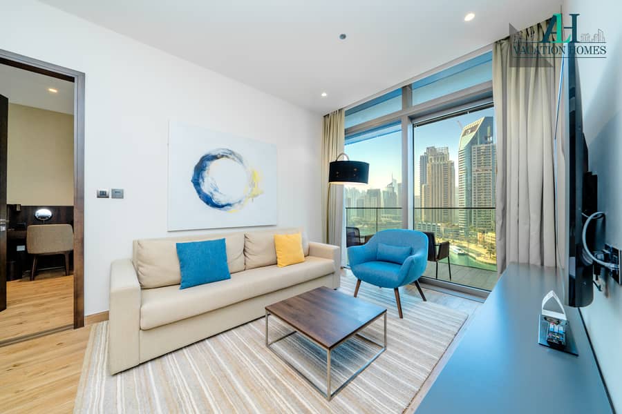 Premium 1 bedroom | Marina View | All Bills Included