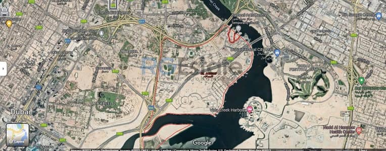 ارض استخدام متعدد  للبيع في الجداف، دبي - ارض استخدام متعدد في الجداف 18000000 درهم - 6217474