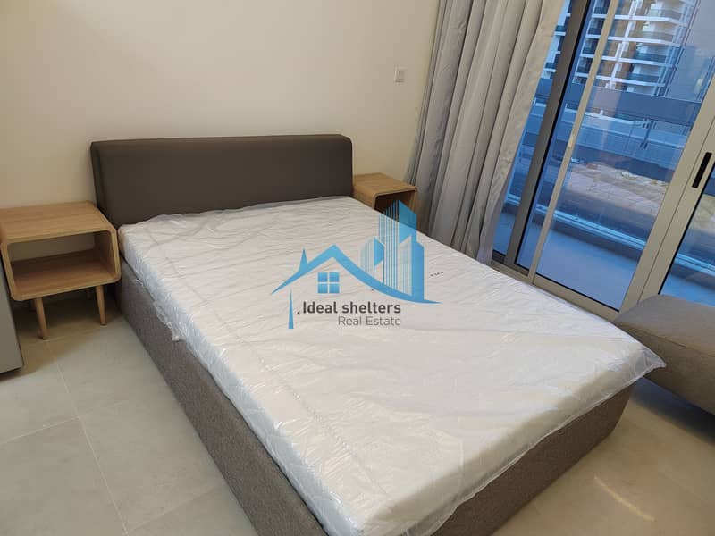 Fully Furnished Appartment  Available In Azizi Star Building Brand New Appartment.