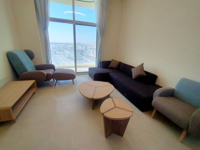 Fully Furnished Brand New Chiller Free Apartment also 2 Balconies