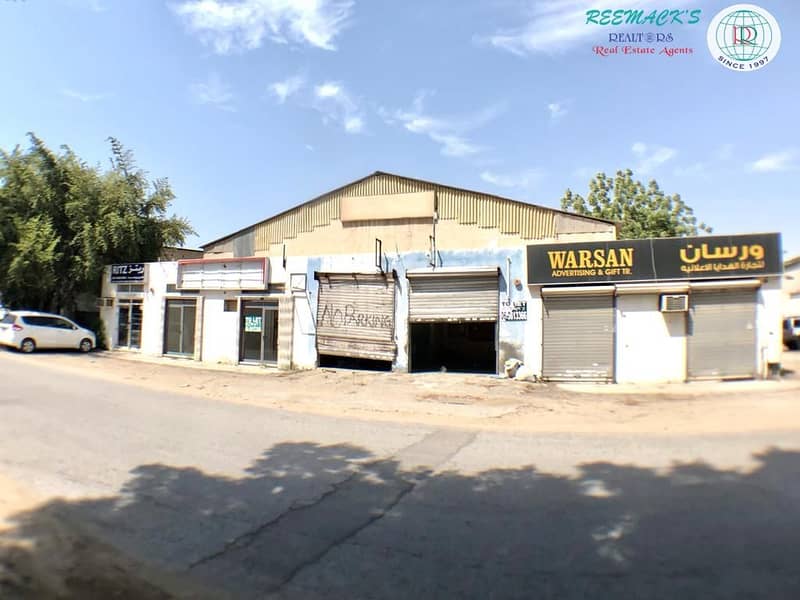 2 DOORS SHOP ALONG THE ROAD AVAILABLE IN INDUSTRIAL AREA 1 NEAR TO INTERPLAST COMPANY.