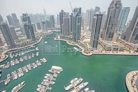 3 Bedroom Apartment for Sale in Dubai Marina, Dubai - Full Marina View | High Floor | 04 Best layout