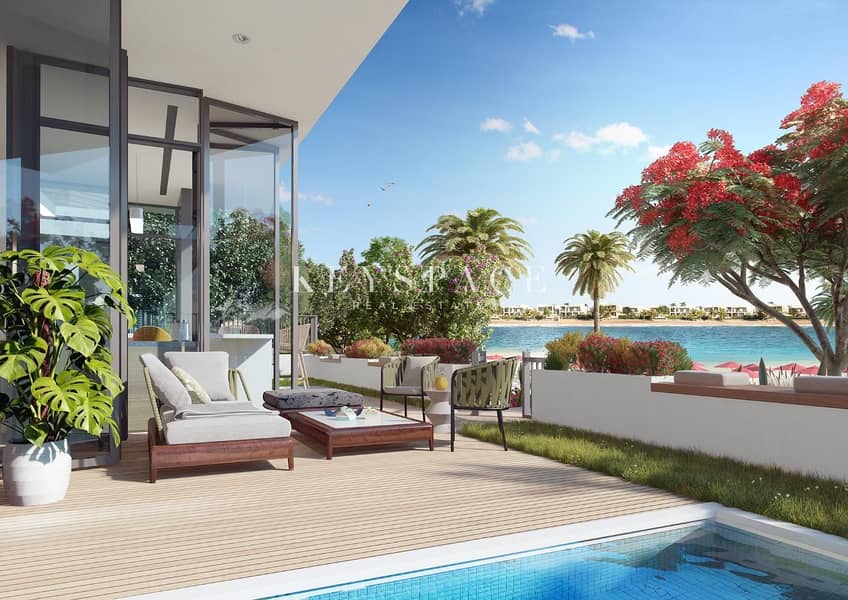 Beachfront luxury villa | easy payment plan