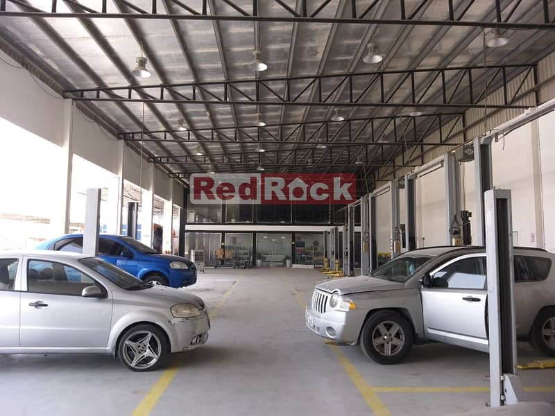 Equipped 14,200 Sqft Garage for Rent in Ras Al Khor