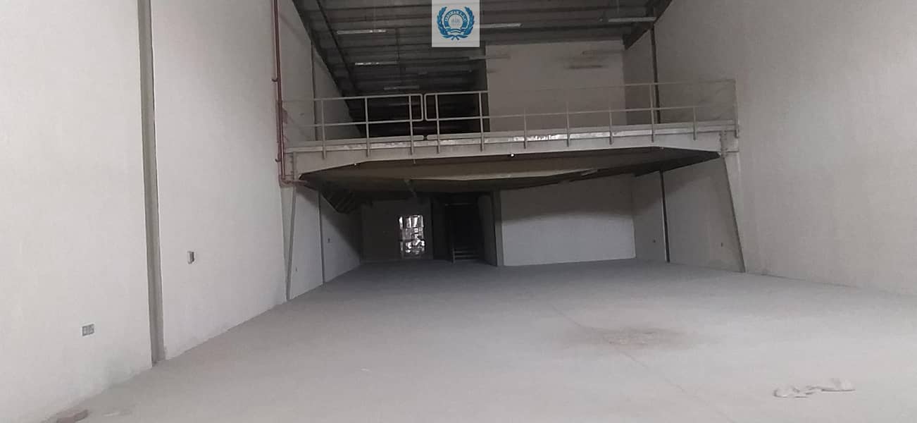 Huge Warehouse, With Ready Mezanan In Industrial Area 18 Sharjah